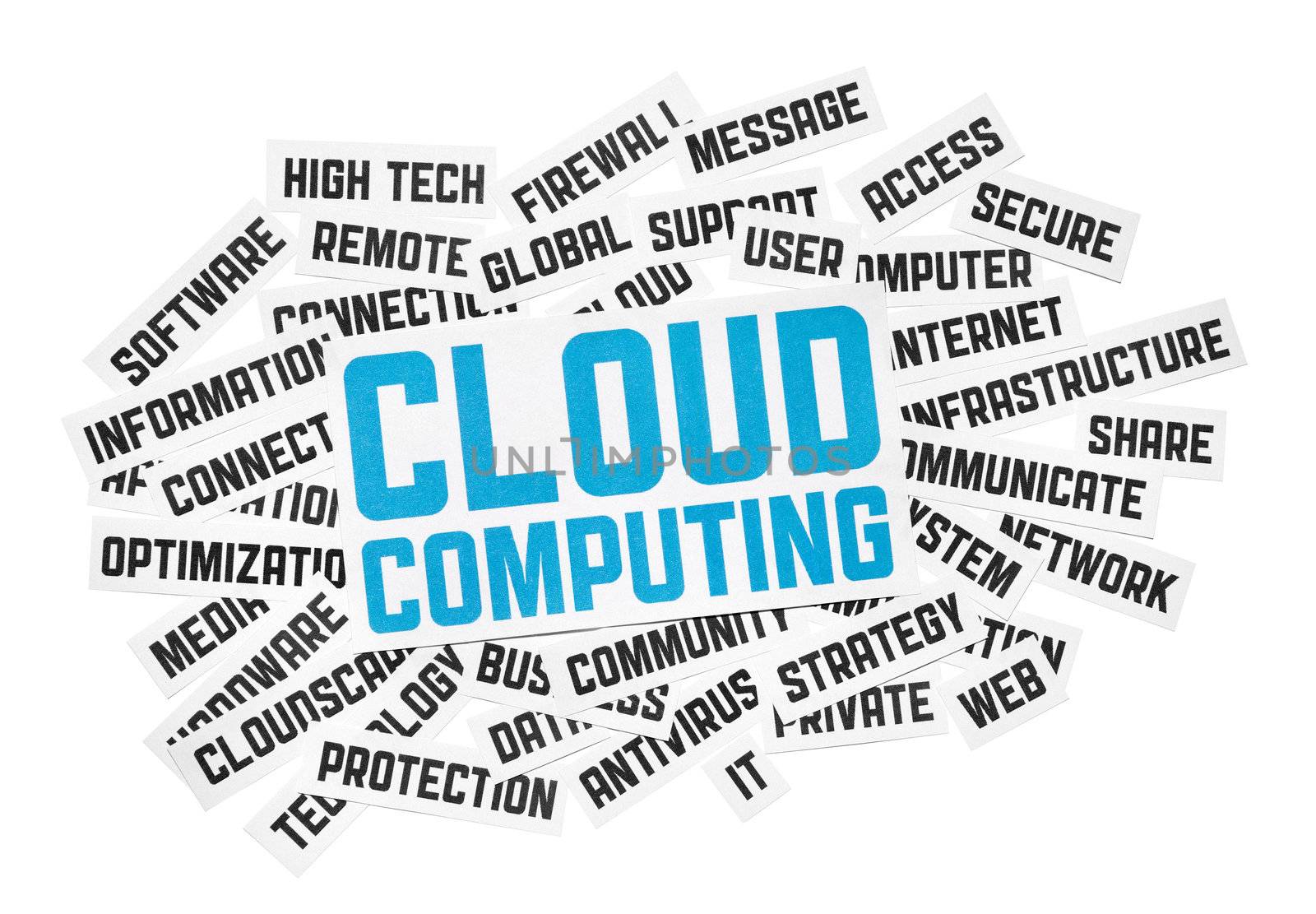 Cloud Computing Sign by bloomua