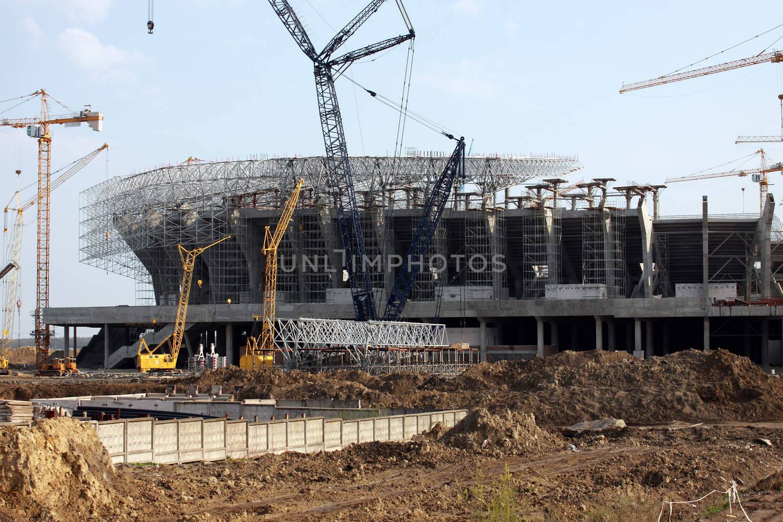 stadium construction by catolla