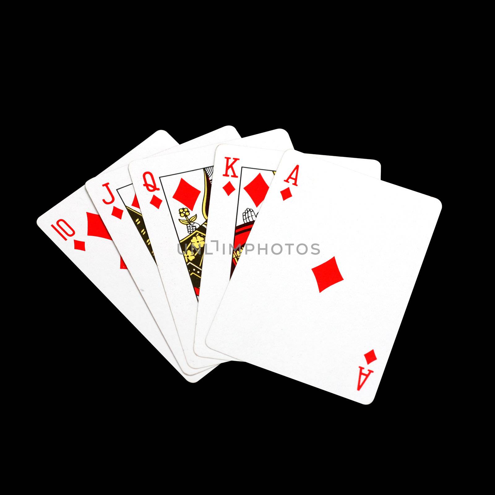 A perfect poker hand