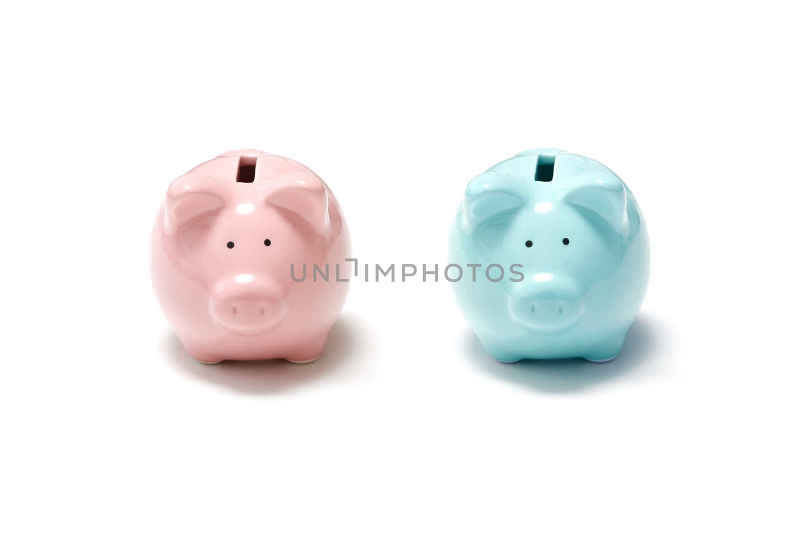 Male and female piggy bank by leeser