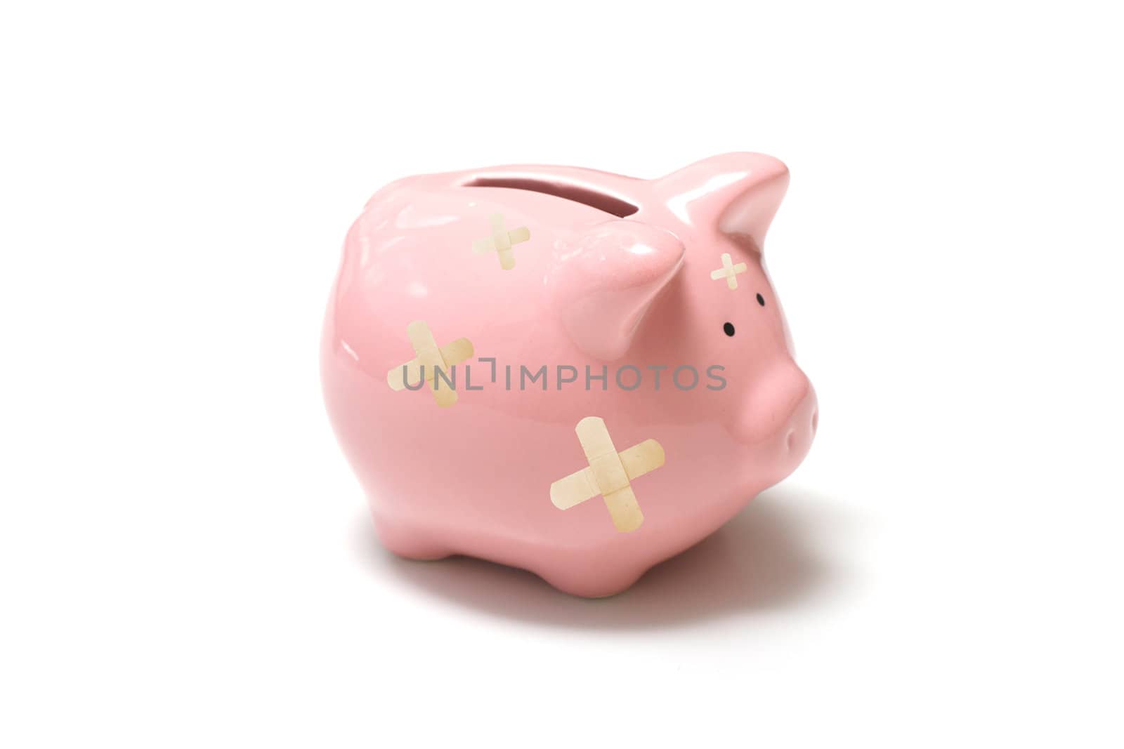 Angry piggy bank by leeser