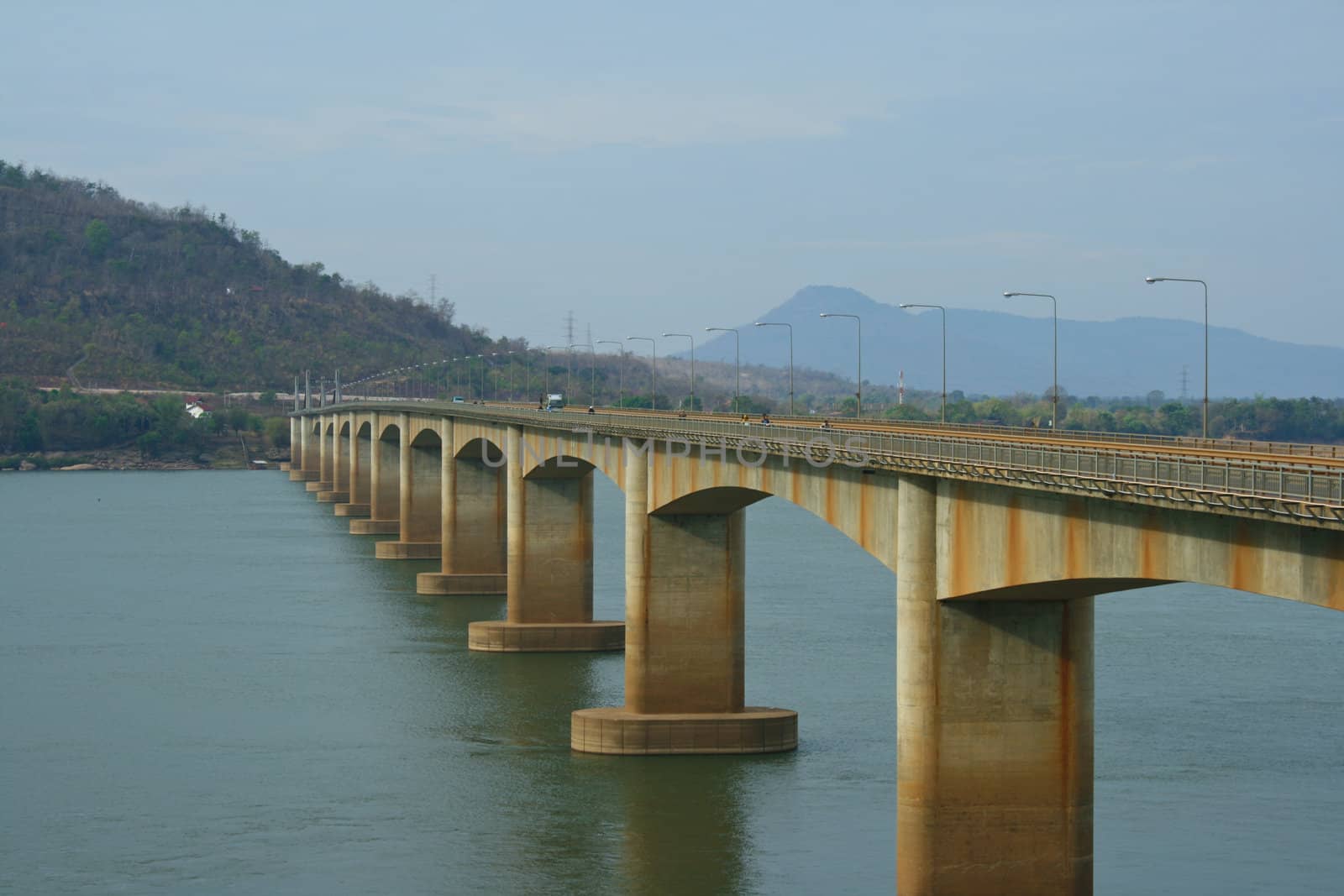 Laos-Japan friendship bridge by liewluck