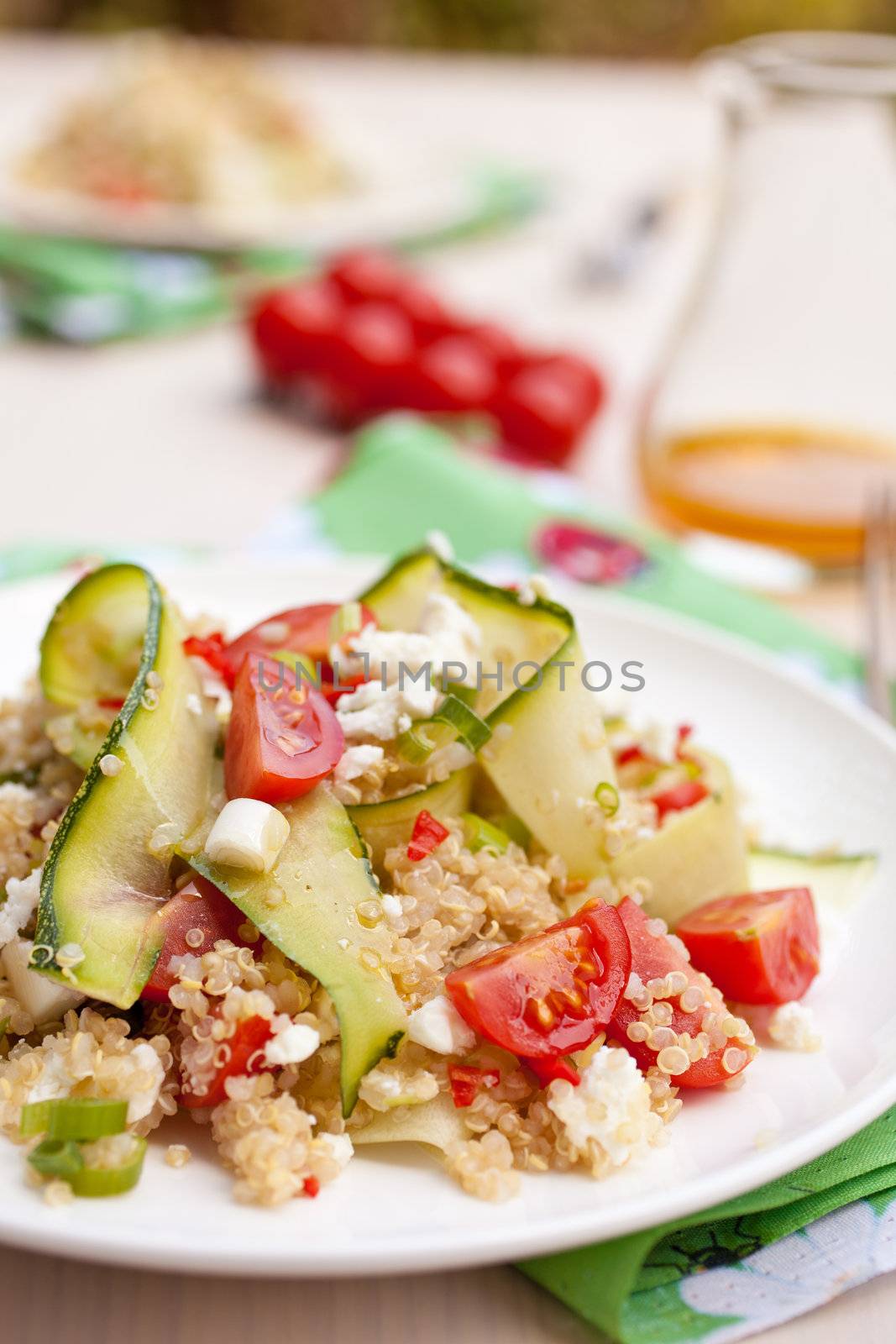 Healthy quinoa salad by Fotosmurf