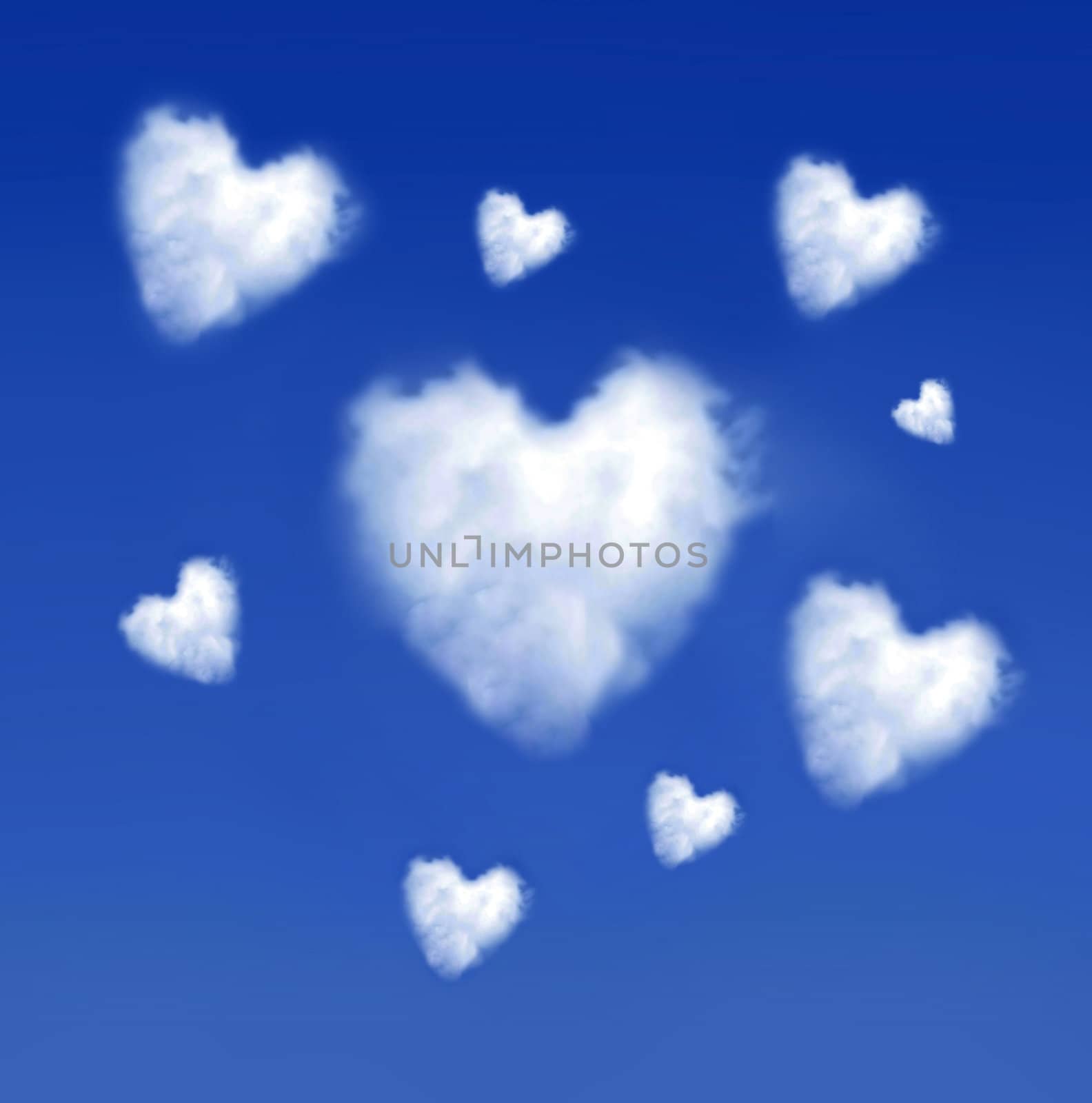 Heartshaped clouds by leeser