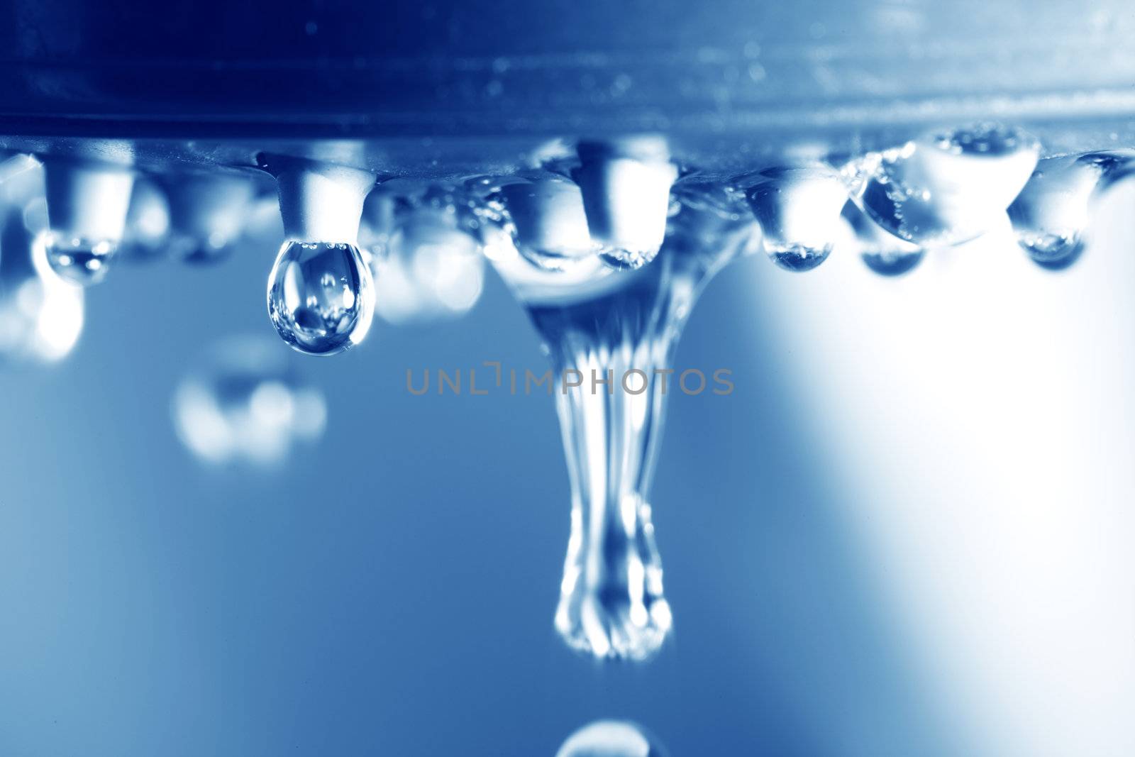 water drops super macro close up
