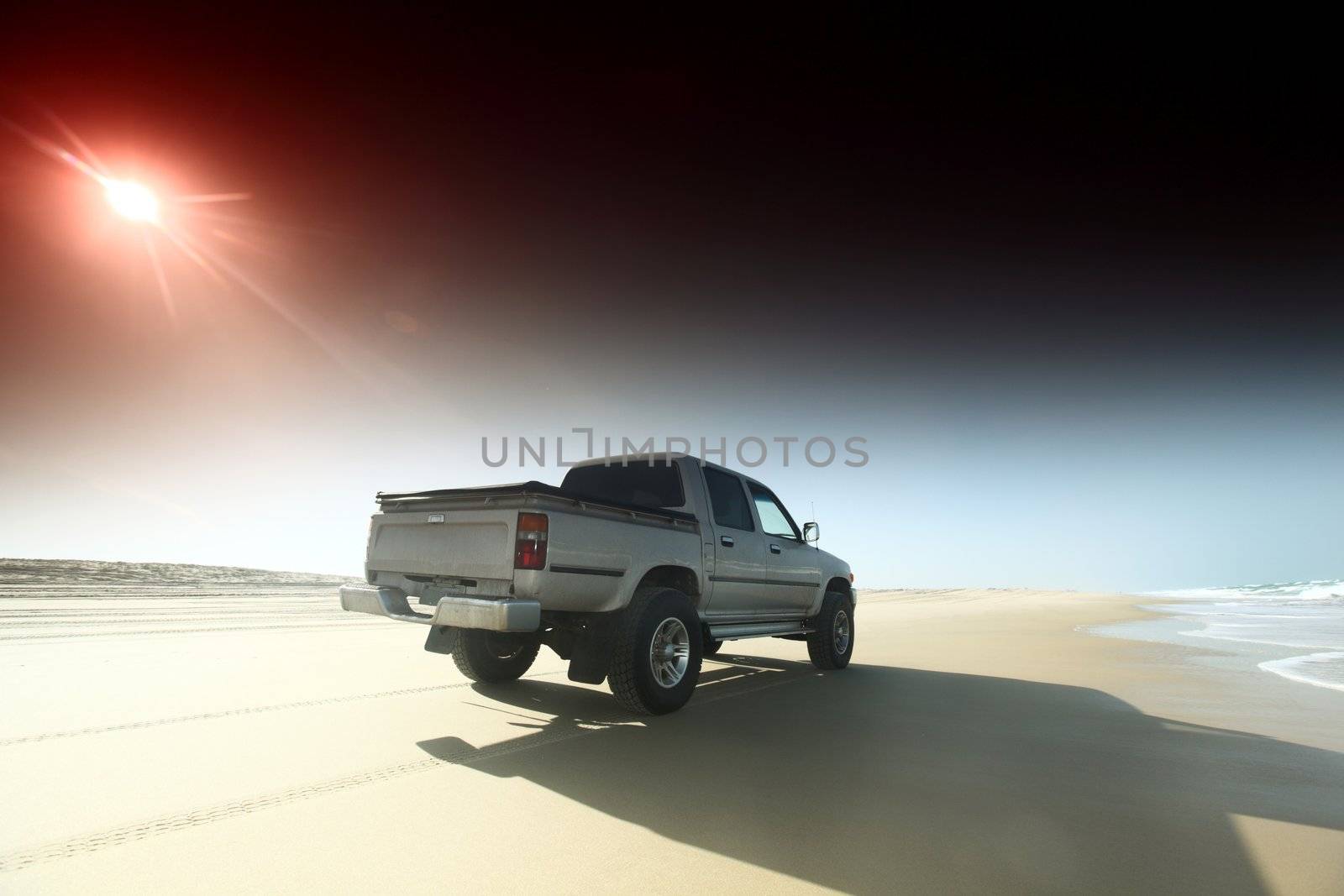 go by car to ocean coast