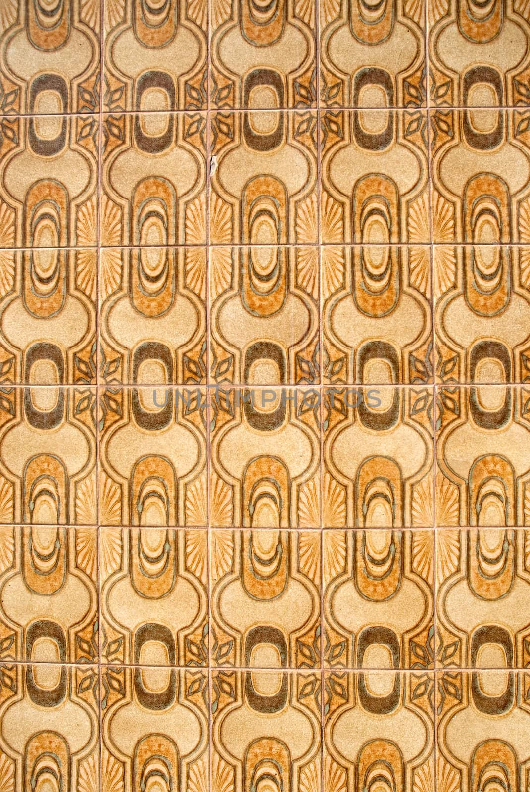 Traditional Portuguese azulejos, painted ceramic tilework.