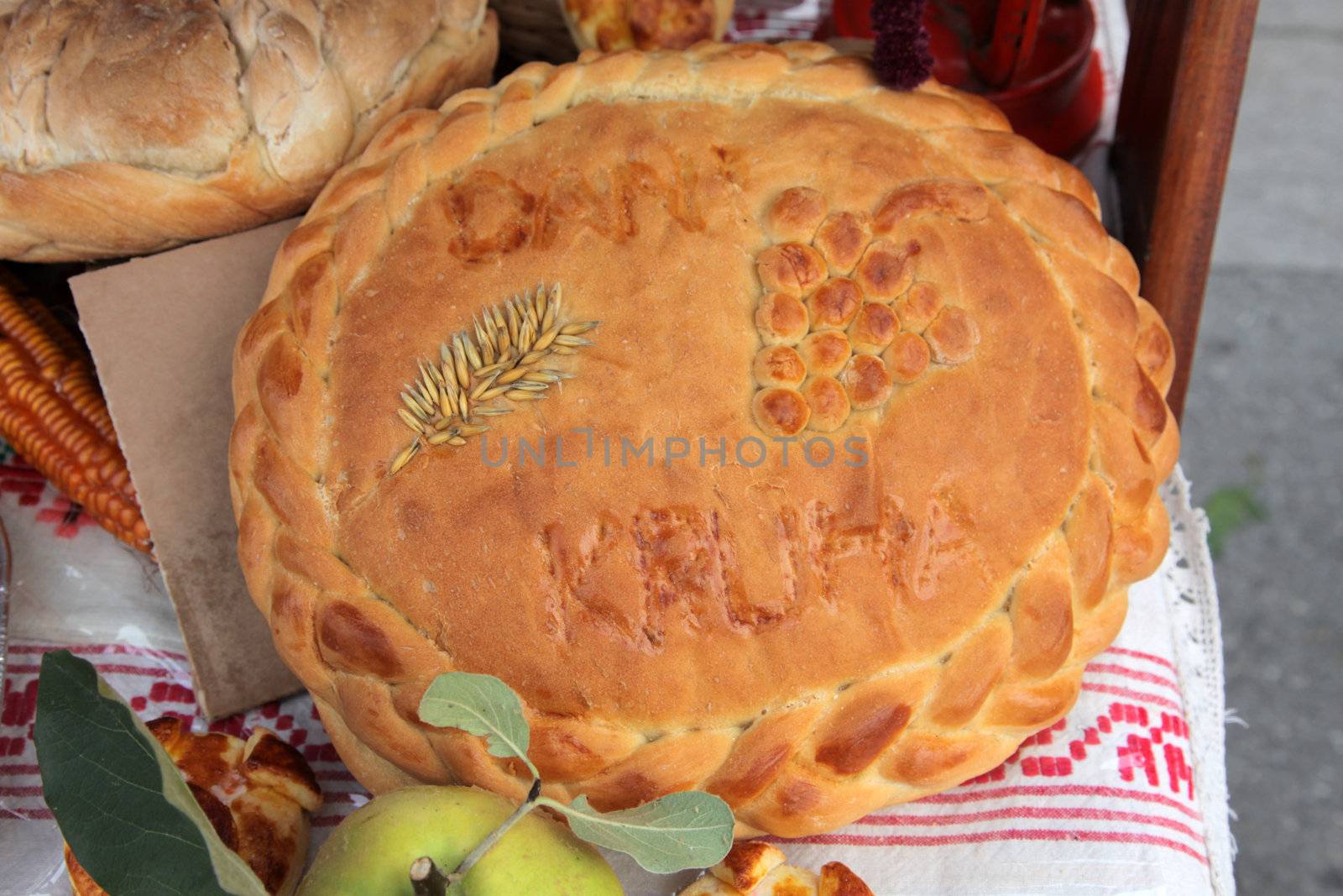 Delicious homemade Christmas bread