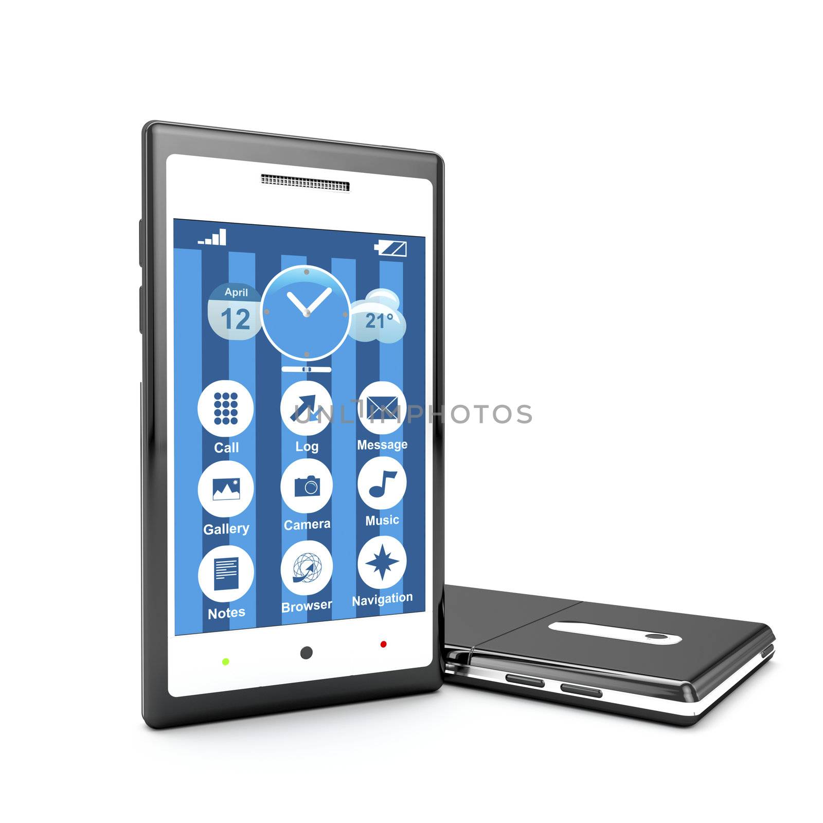 Touch screen smartphones by magraphics