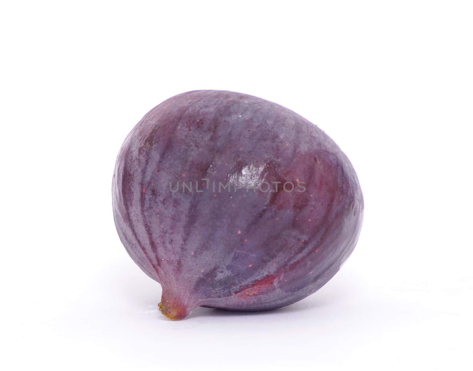 Fresh figs isolated on white