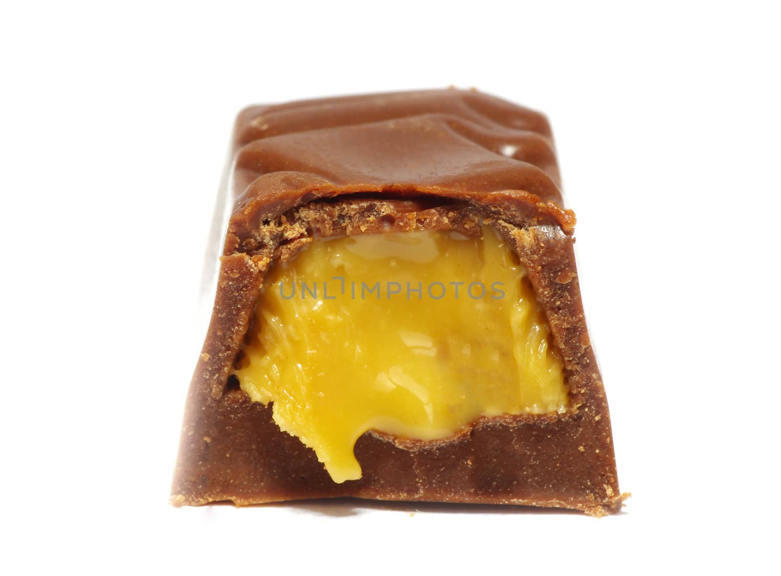 chocolate sweets isolated on a white background