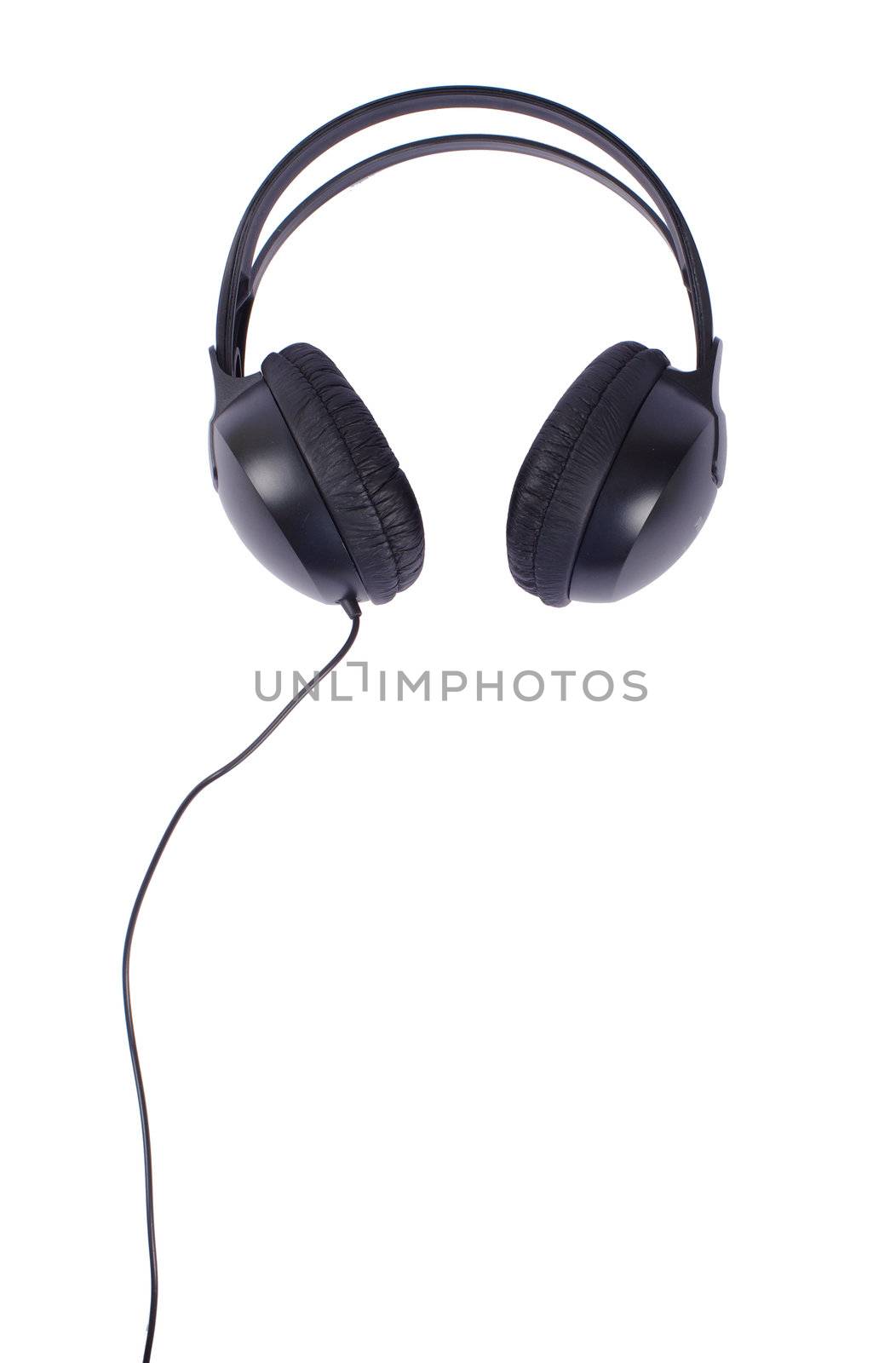 headphones isolated on a white