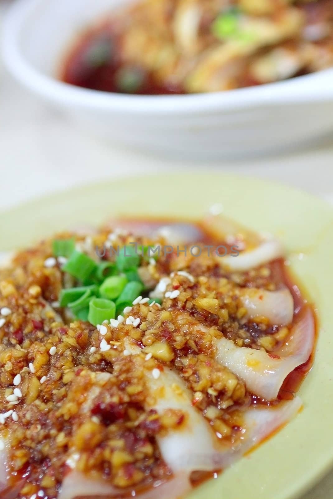 Sliced Boiled Pork with Garlic Sauce, Sichuan Cuisine