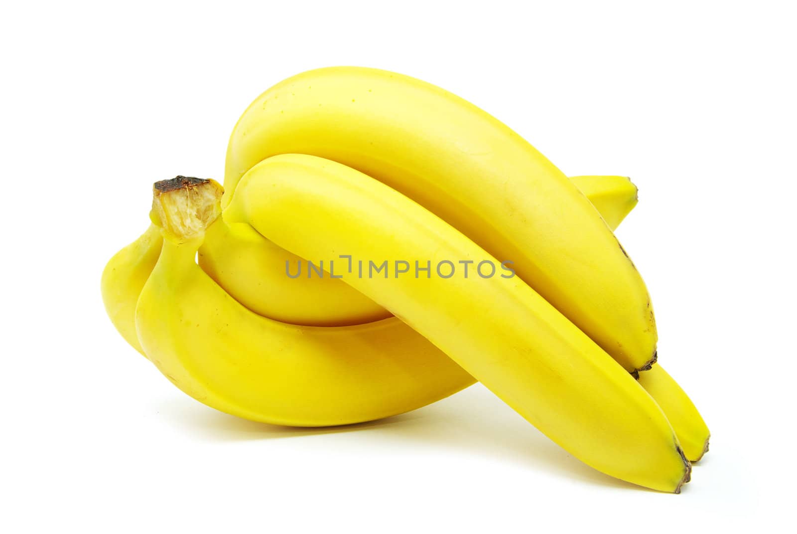 banana fruits isolated on white background