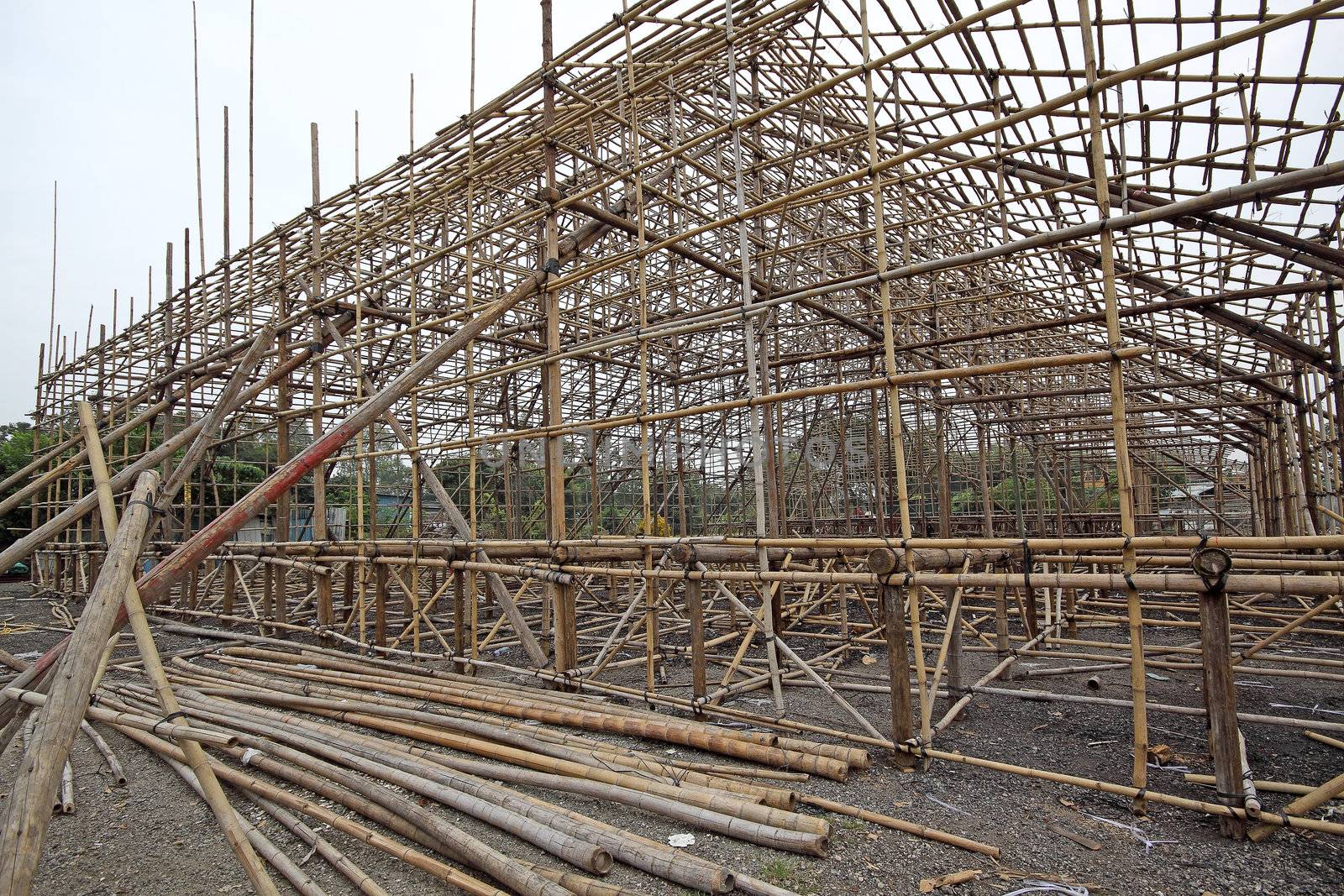 Scaffolding Stage, china bamoo opera building