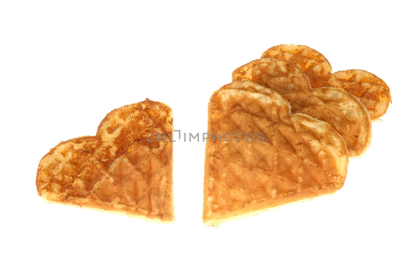 Norwegian Waffle hearts