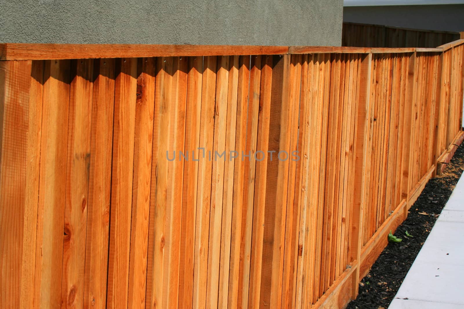 Wooden Yard Fence by MichaelFelix