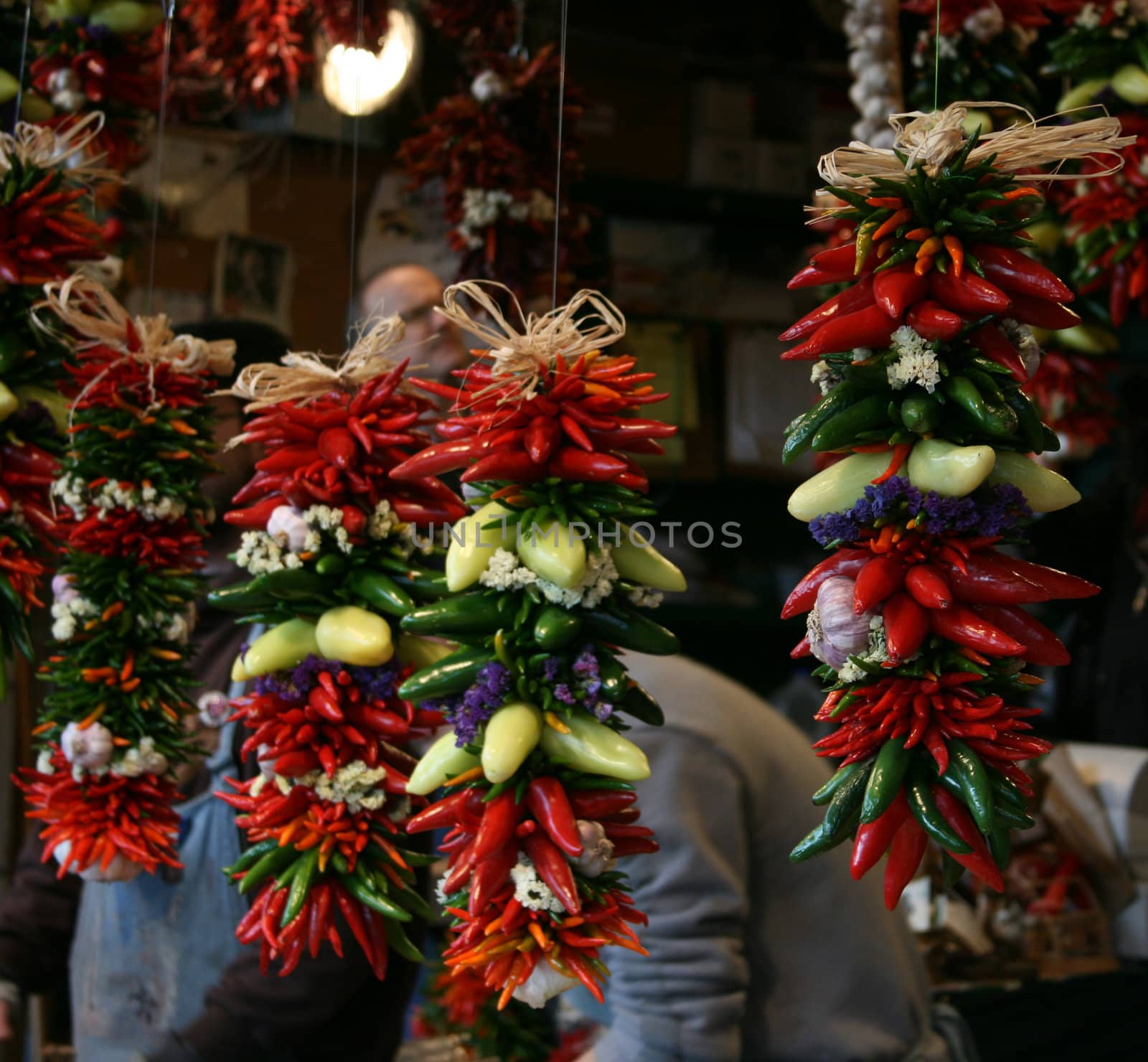 Hanging Peppers