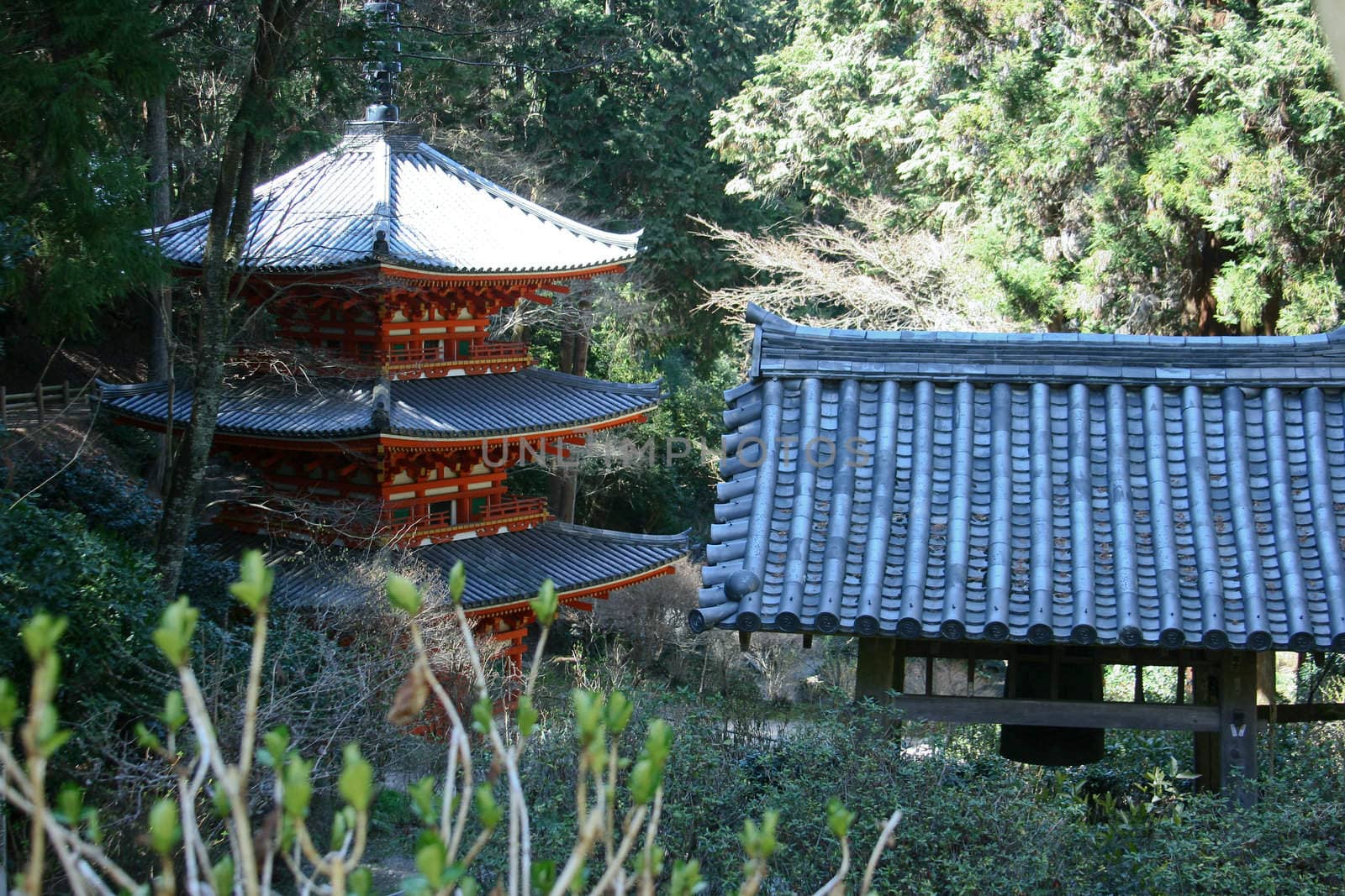 Japan Temple by koku323