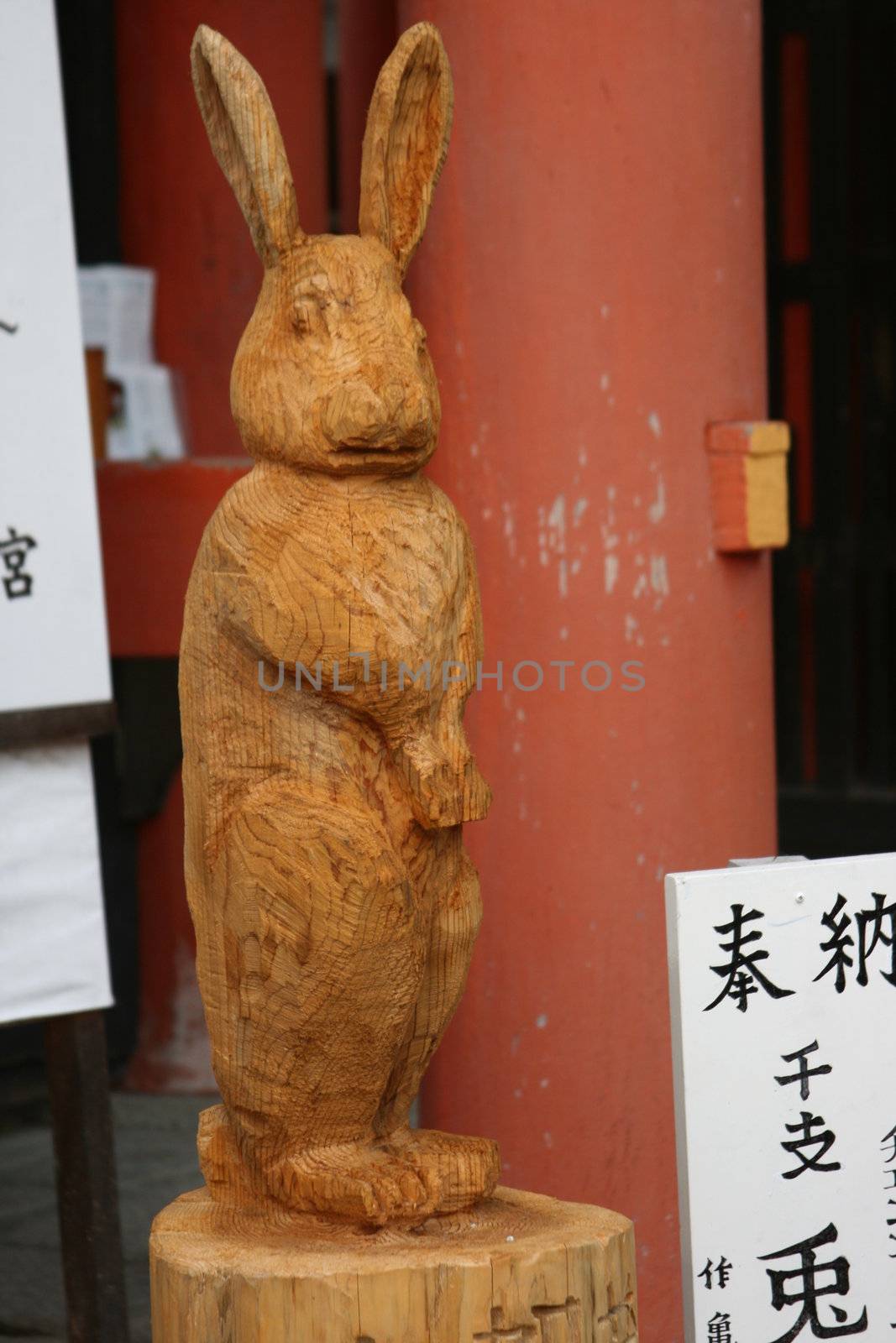 Wooden Rabbit by koku323