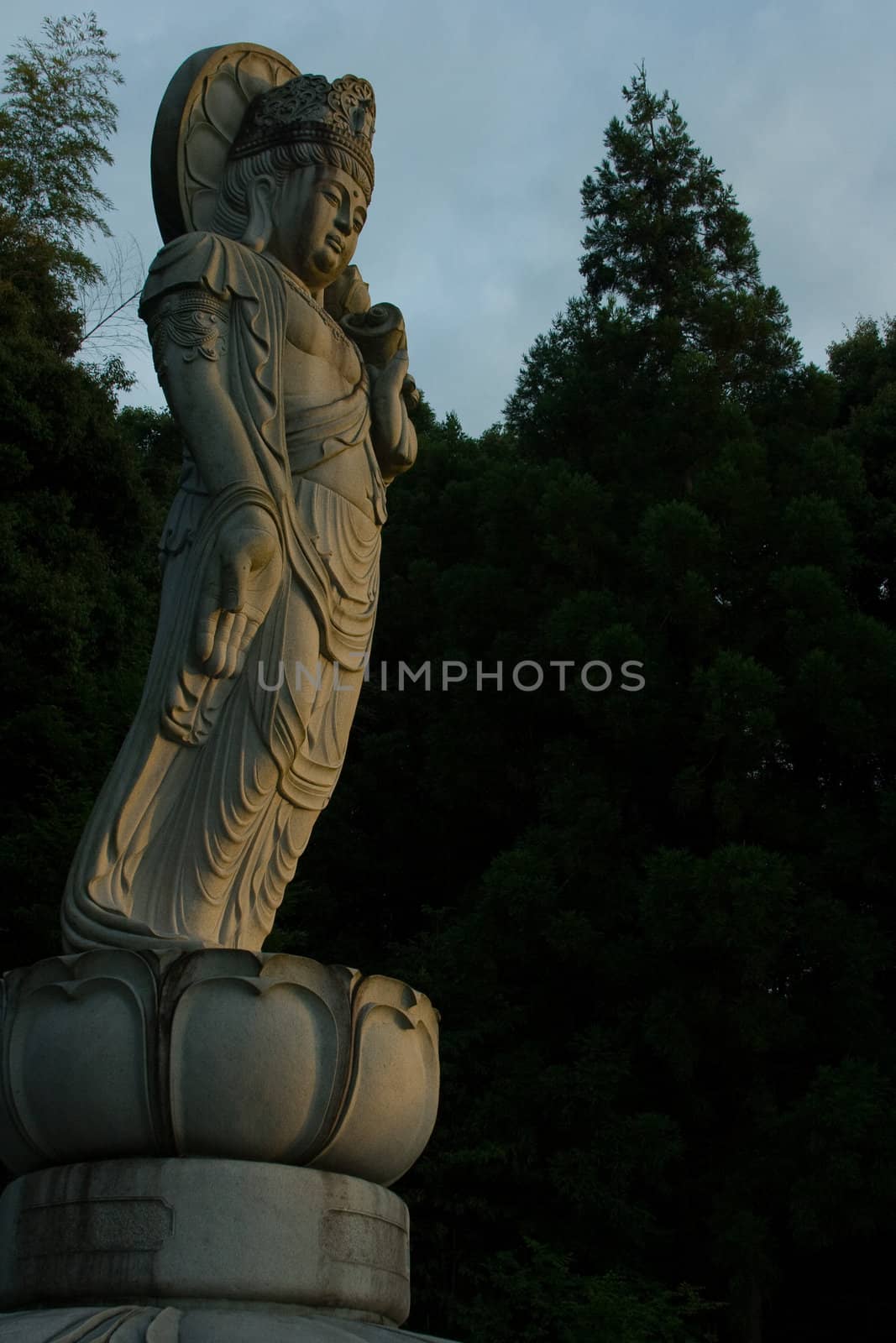 Standing Buddhist Statue by koku323