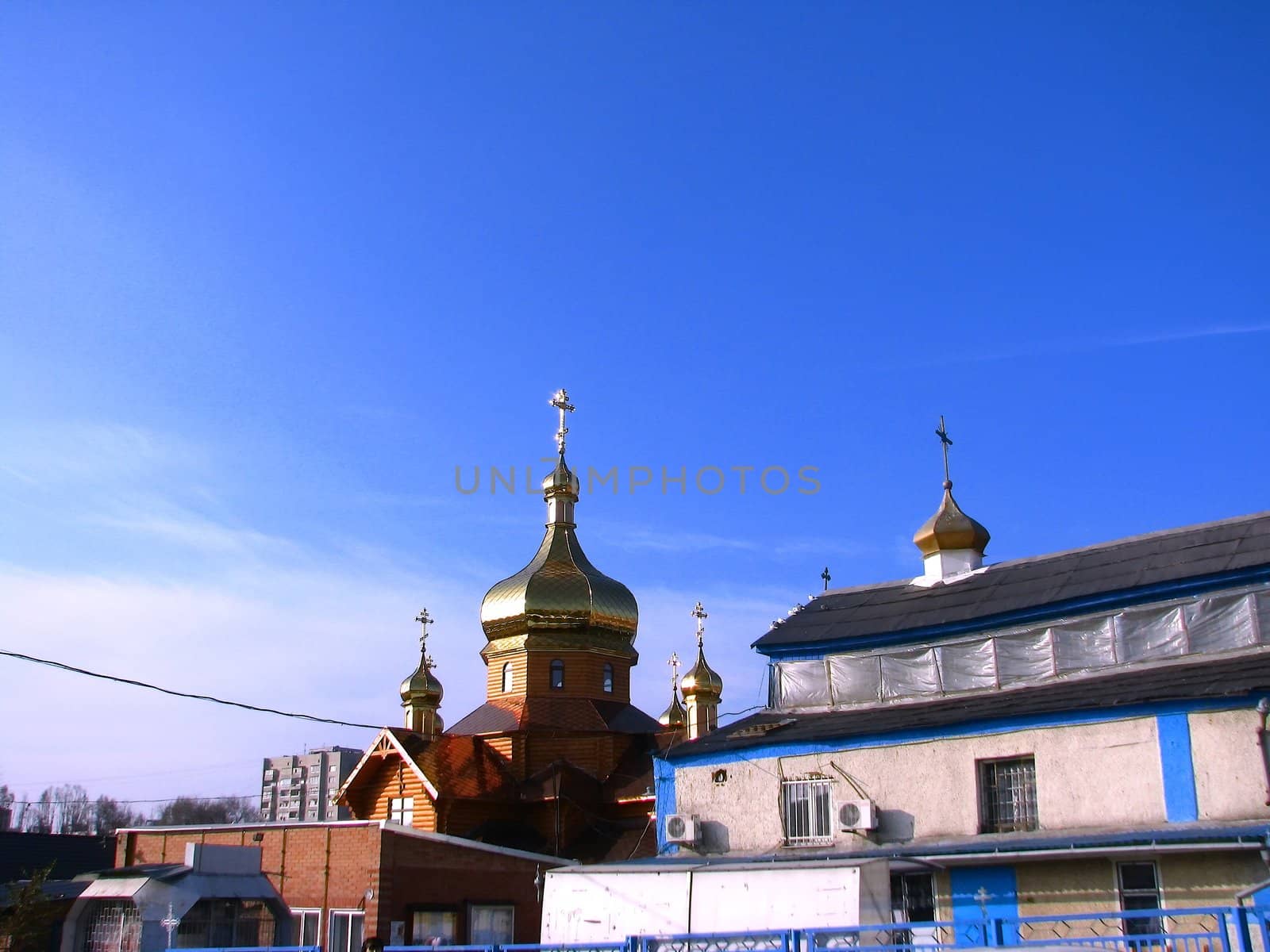 The new Church and old Church by velza1980