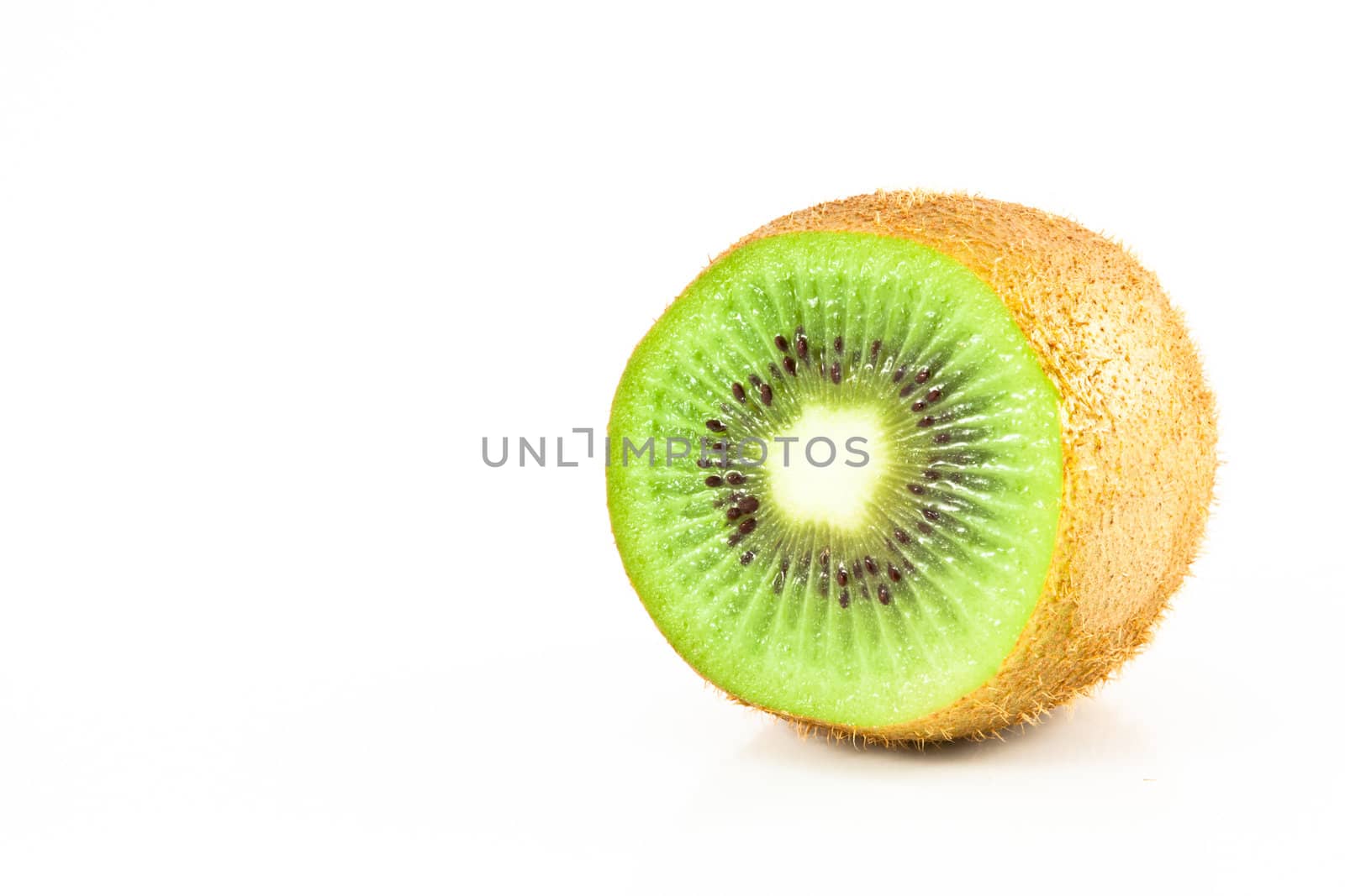 kiwi fruit isolated on white background