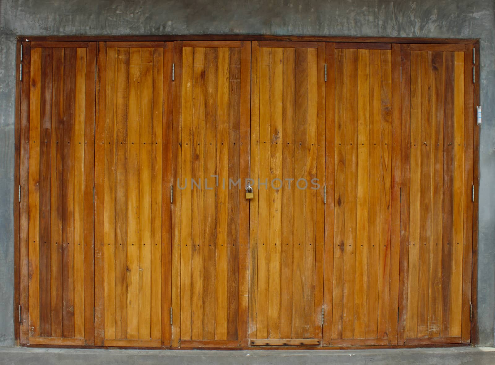 Folding door Thai style background