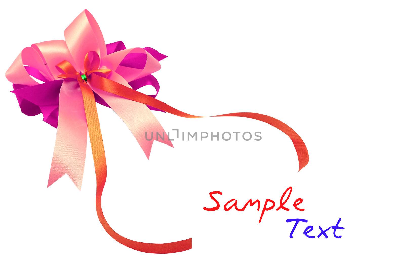 packaging band isolated on white
