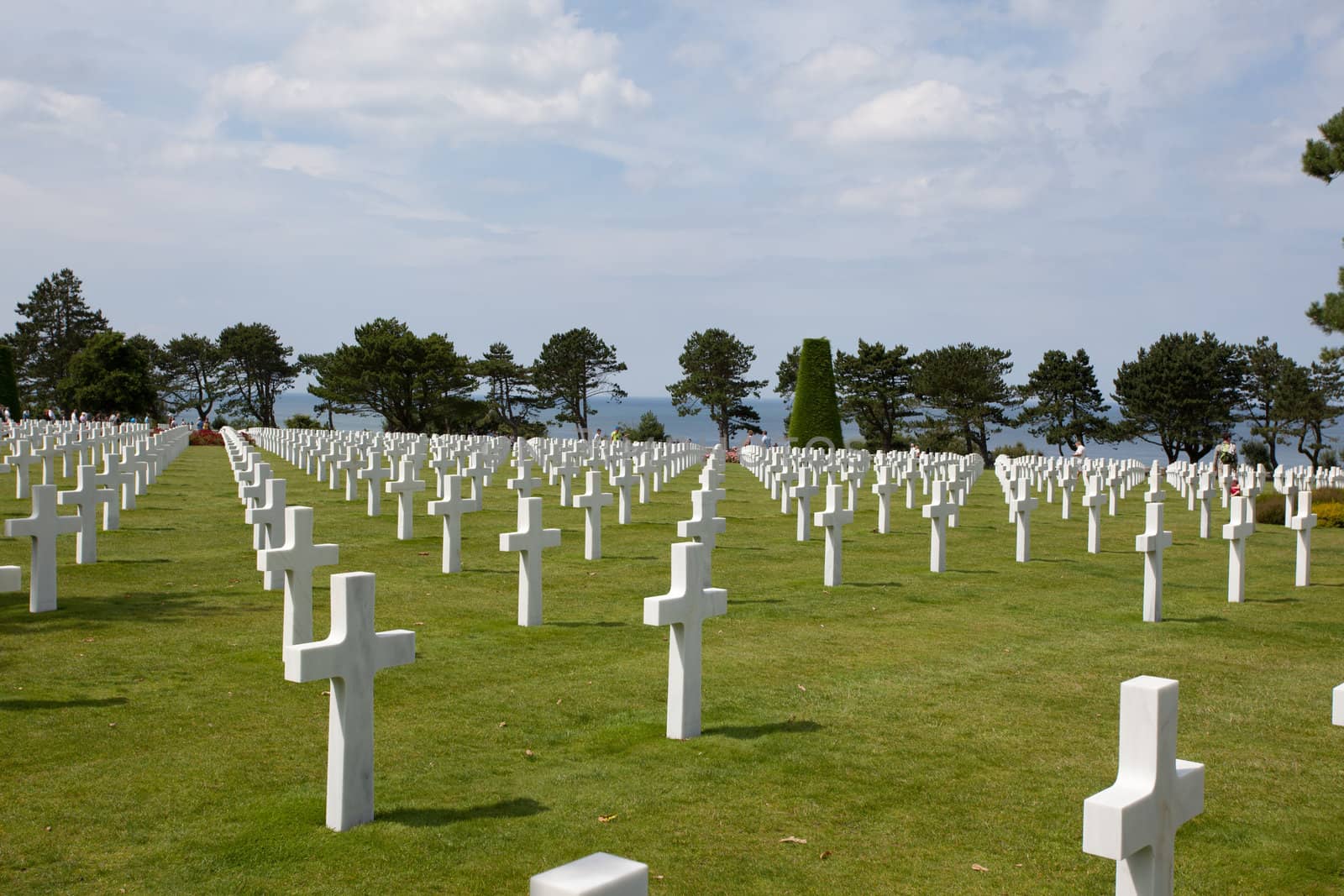 American cemetery, Normandie