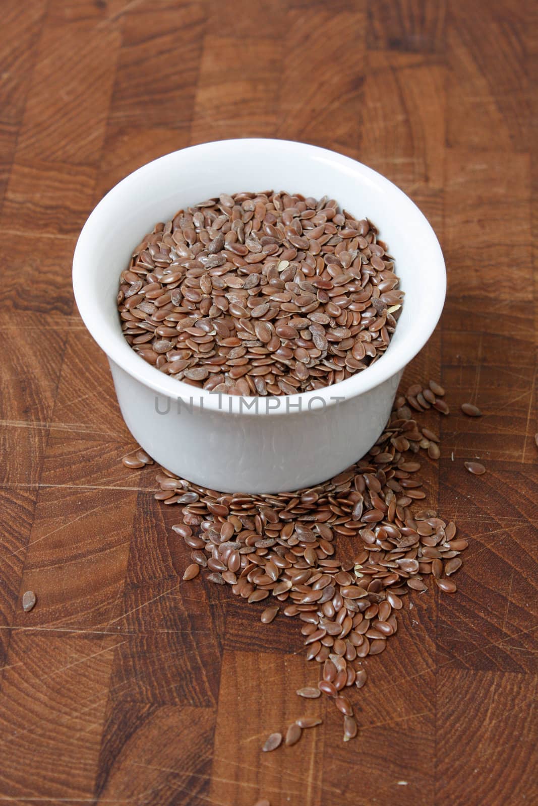 Delicious and healthy flax seeds