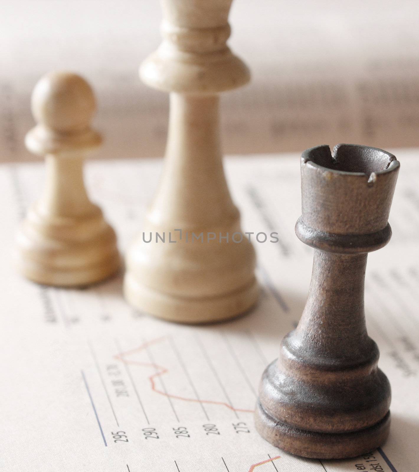 Chess as a metaphor for stock markets