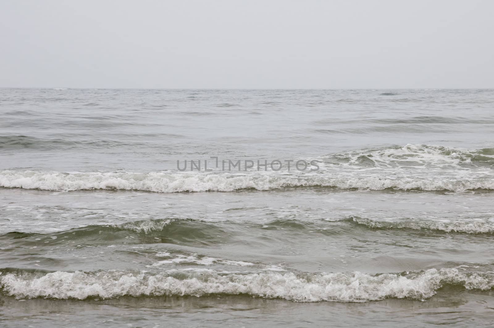 gray sea by uriy2007