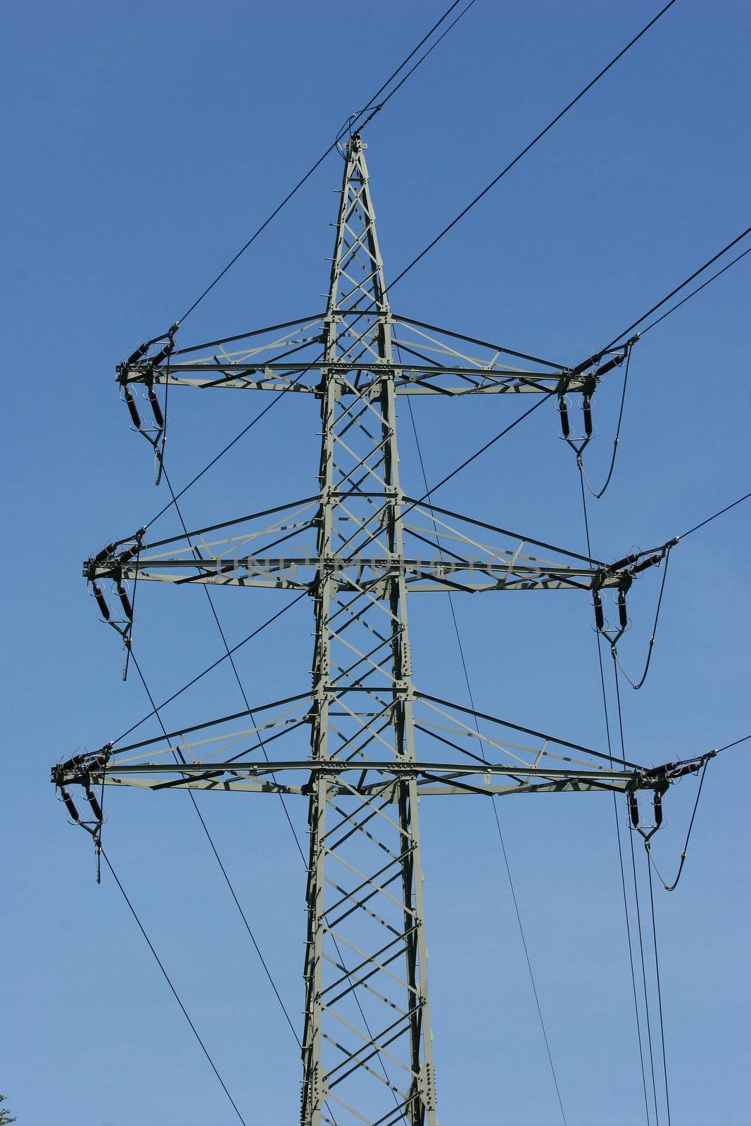 Electricity pylon - view details