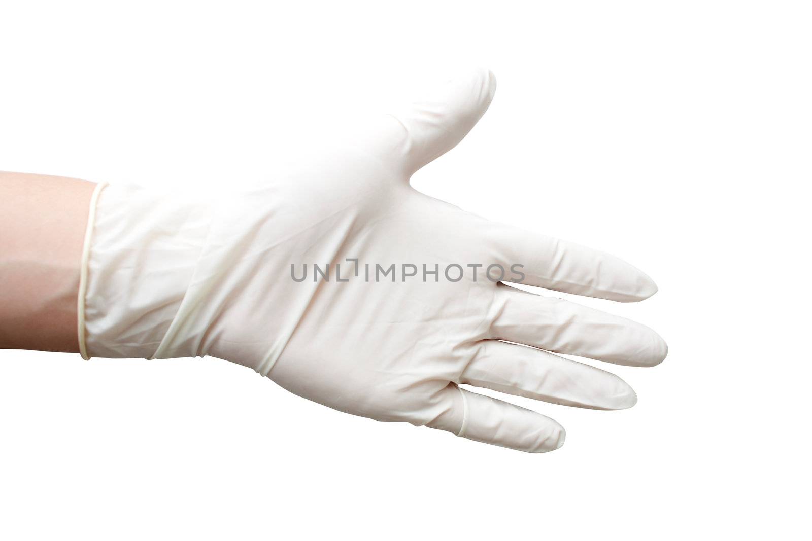 Latex glove by leeser