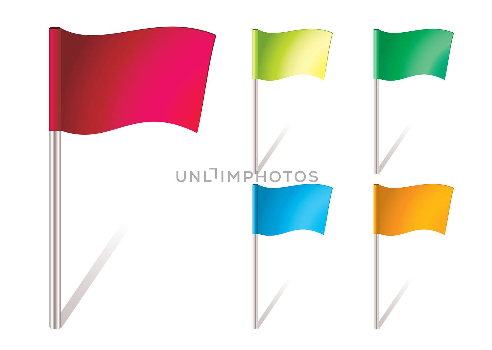 Flapping flag icon by nicemonkey