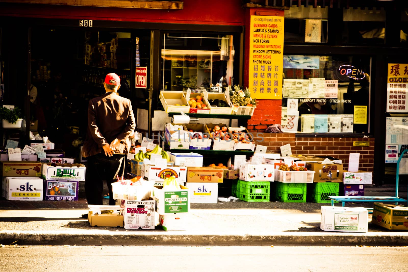 an old traditional store in chinatown