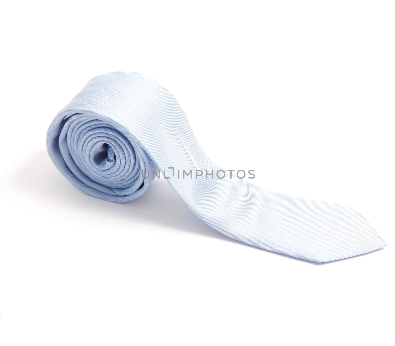 Tie isolated on white bg