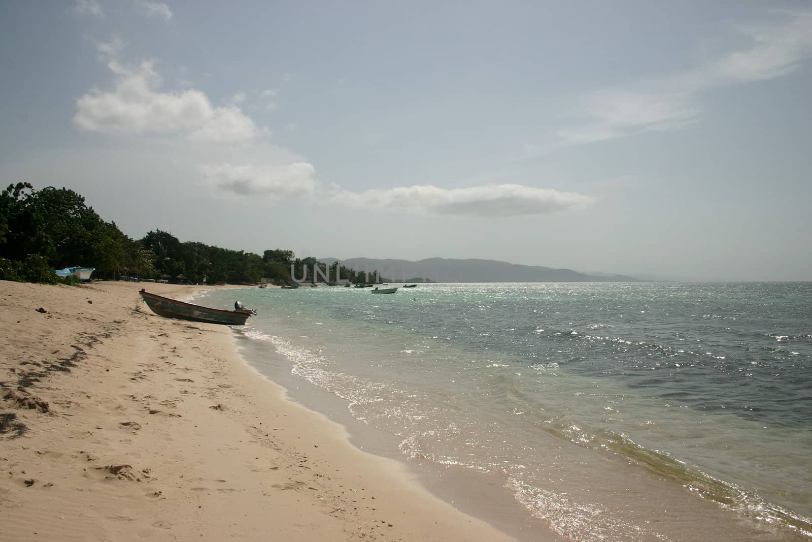 Caribbean beach by tdietrich