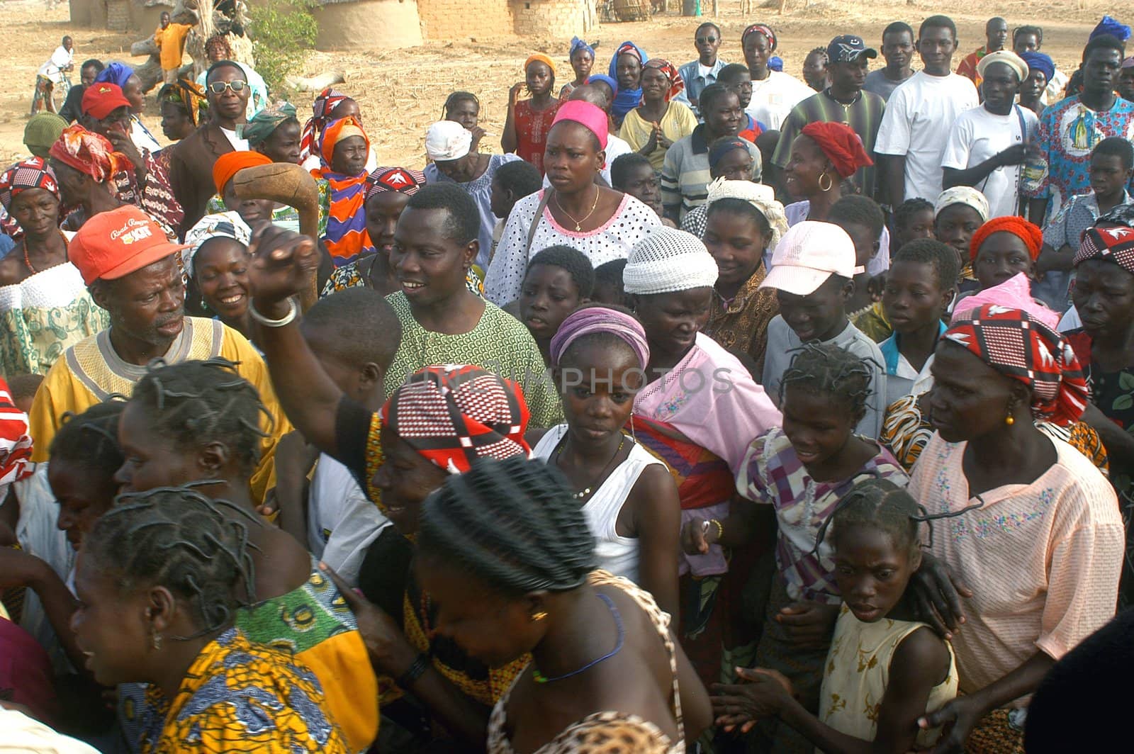 The festival of establishment of a usual chief in Burkina Faso Faso lasts three days. The usual chief succeeds his father deceased, it is always the groin of the family and always a man. It is a very rare event because a chief can be replaced only after his death. During establishment it is the festival and all the area is invited. This festival occurs to Kokemnour�, small village in the East of Burkina Faso Faso in the province of Kouritanga. These three days are punctuated of dance, meal and especially of traditional ceremonies African. The Chief is the King and can be established only by chiefs more important than him.                                