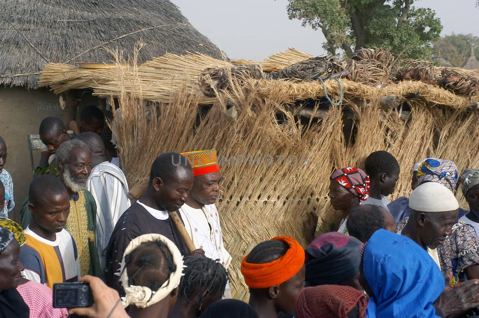 The festival of establishment of a usual chief in Burkina Faso Faso lasts three days. The usual chief succeeds his father deceased, it is always the groin of the family and always a man. It is a very rare event because a chief can be replaced only after his death. During establishment it is the festival and all the area is invited. This festival occurs to Kokemnour�, small village in the East of Burkina Faso Faso in the province of Kouritanga. These three days are punctuated of dance, meal and especially of traditional ceremonies African. The Chief is the King and can be established only by chiefs more important than him.                                