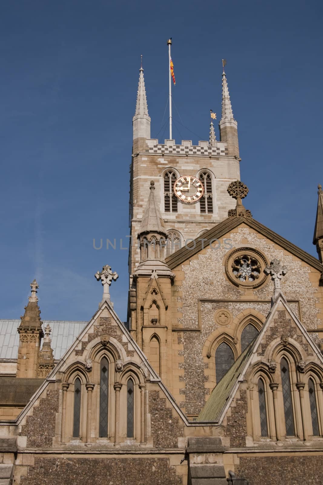 Historic Southwark Cathedral in London, England, United Kingdom