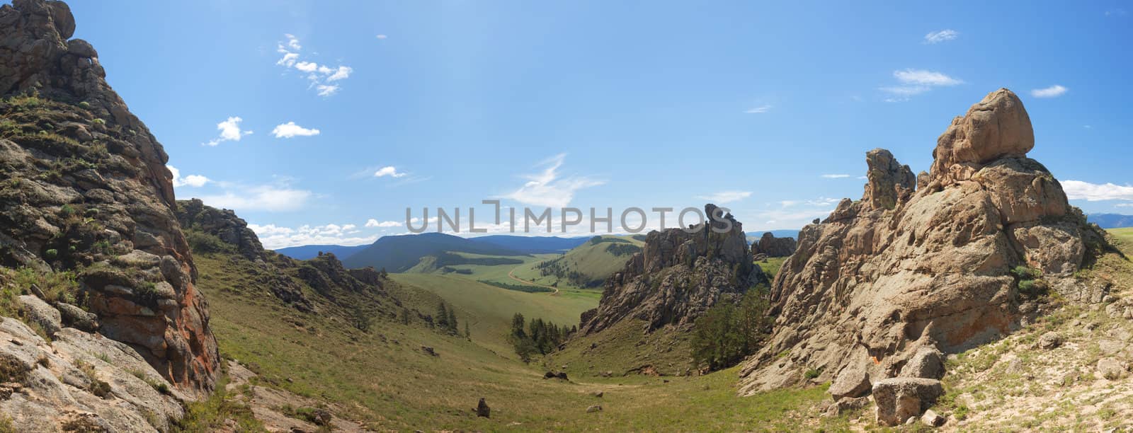 Barguzin valley. Summer landscape. Russia by ISerg