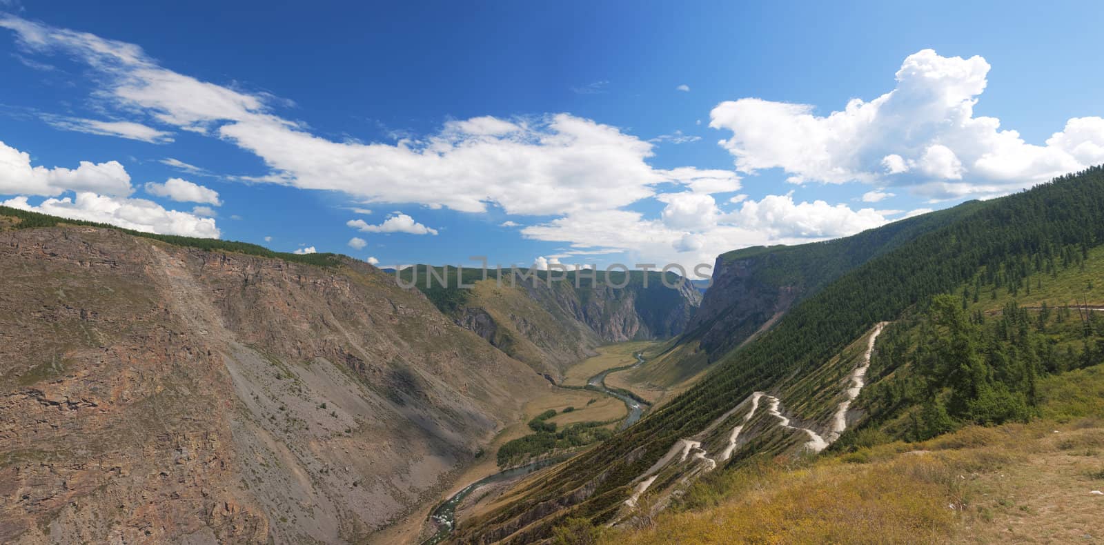Altai mountains. Summer landscape. Russia