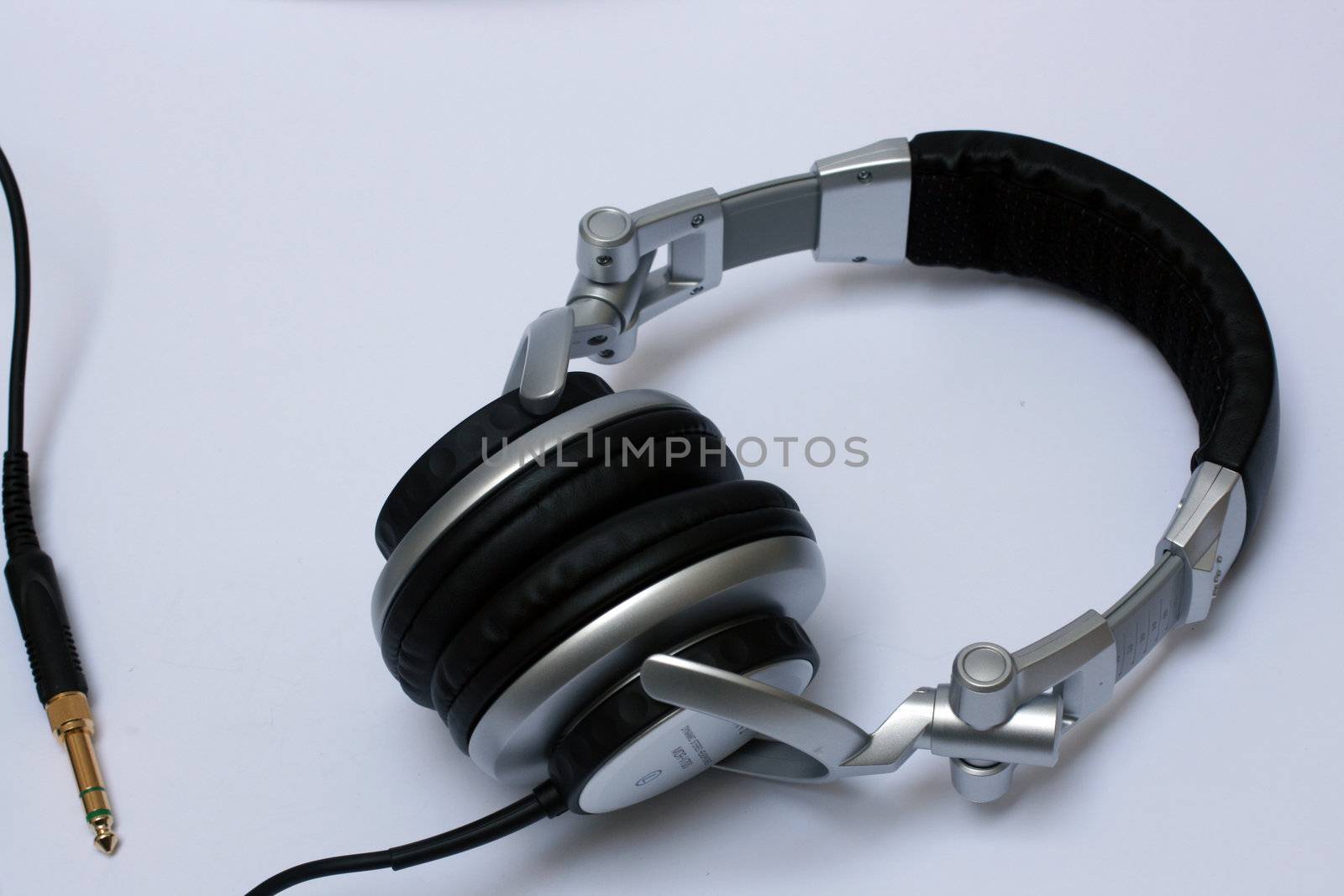 a pair of DJ Headphones with cord