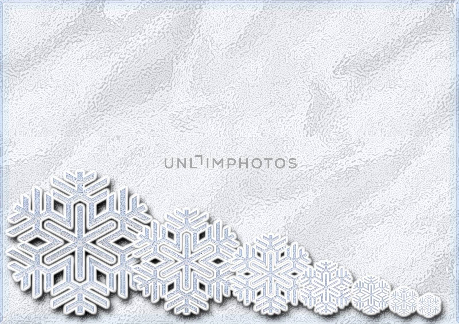 great creative textured abstract background image back with decorative snowflakes.