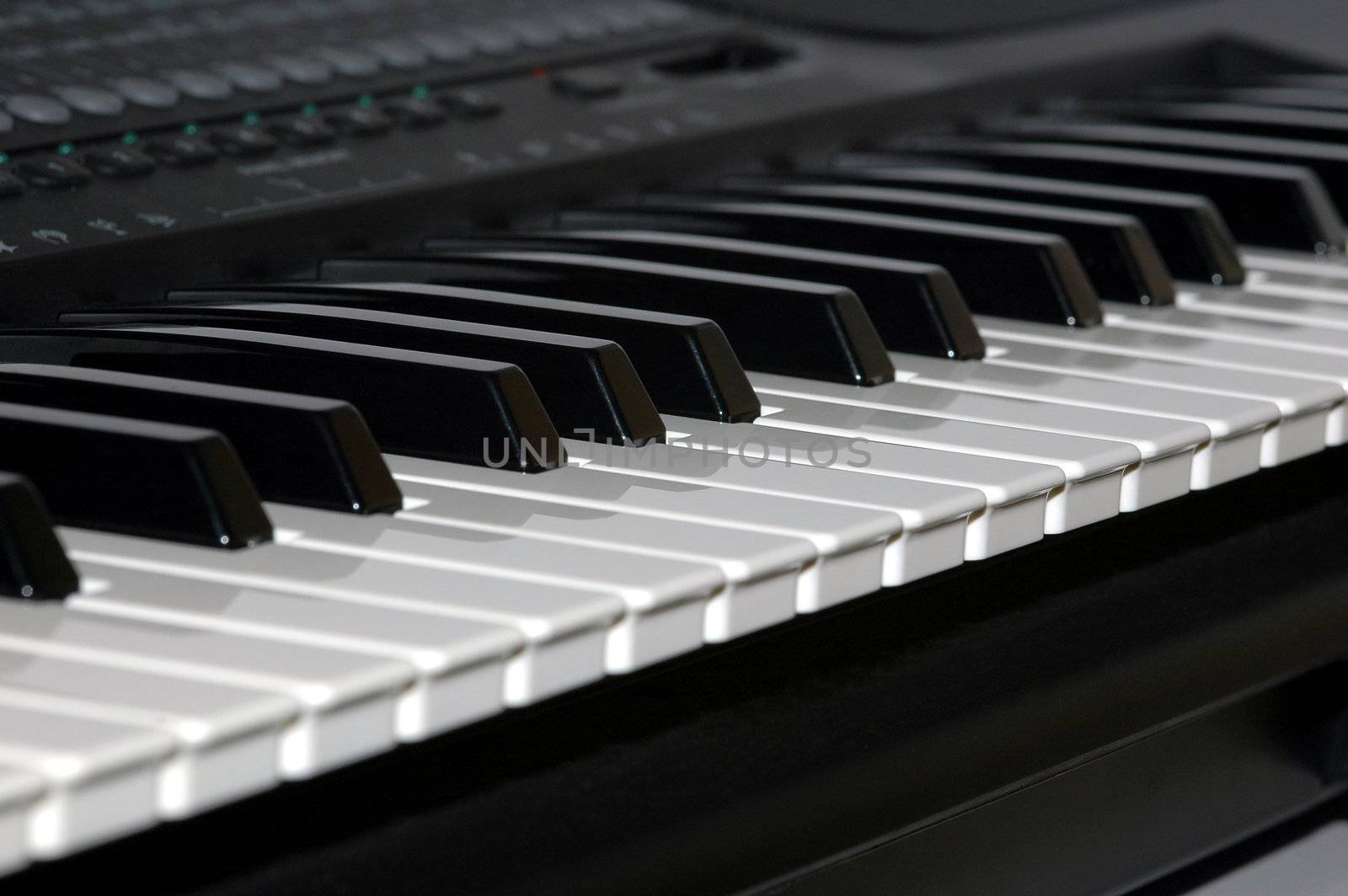 Keyboard closeup