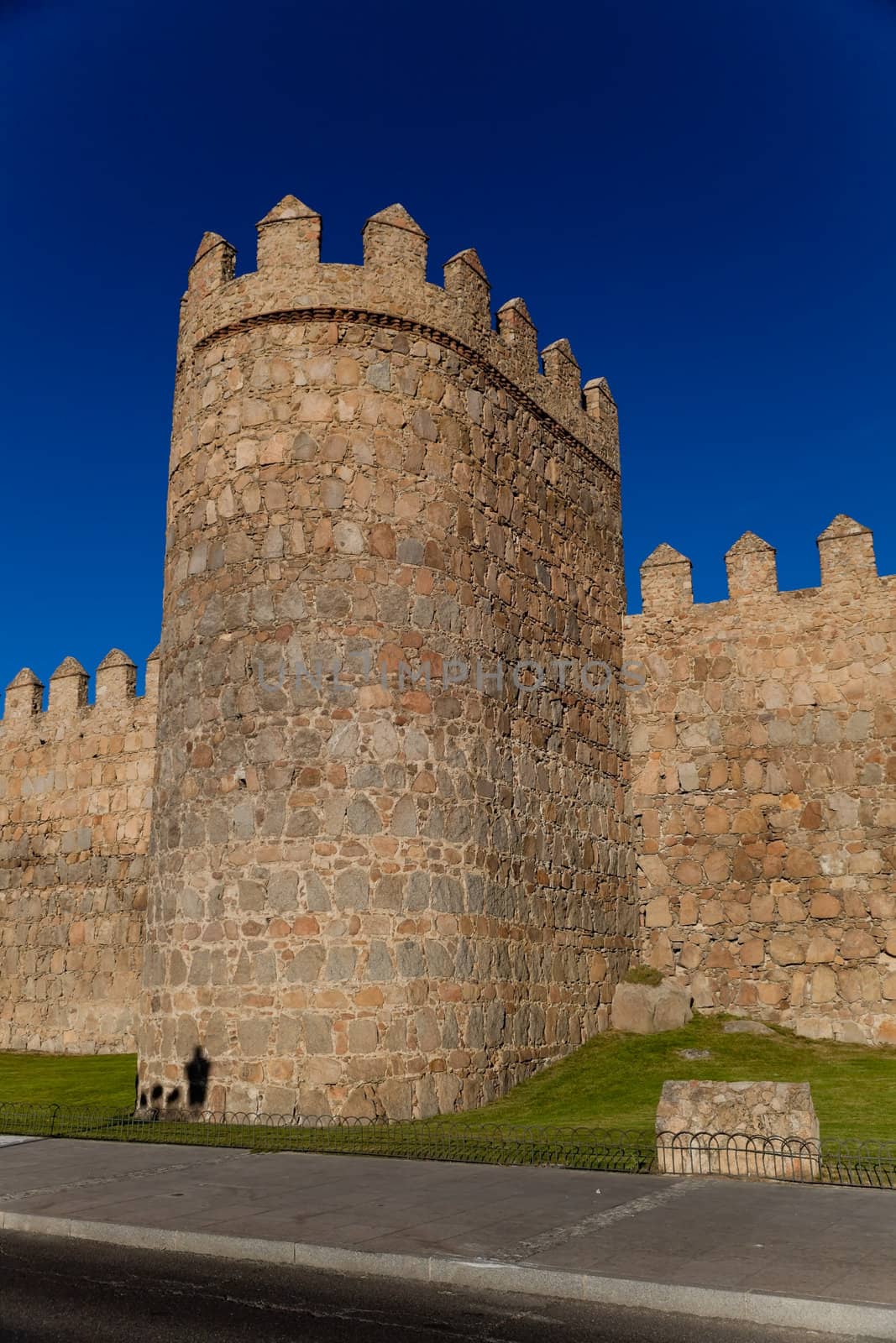 Wonderful medieval outer wall that protects and surrounds the city of Avila