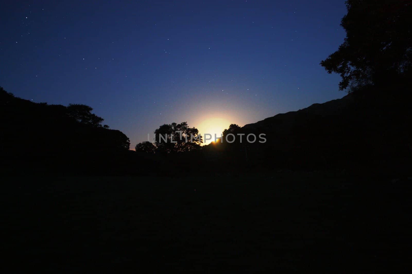 Moonrise over Cadair Idris (Wales) by chrisga