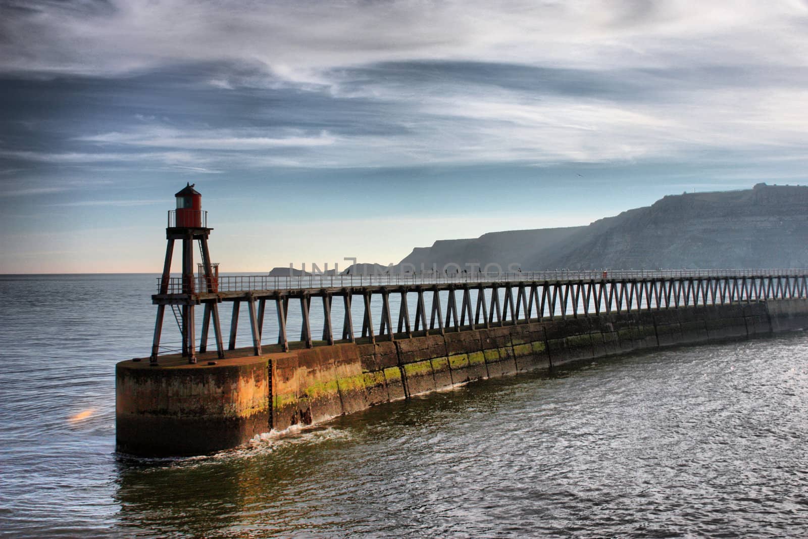 East Pier, Whitby, North Yorkshire by chrisga